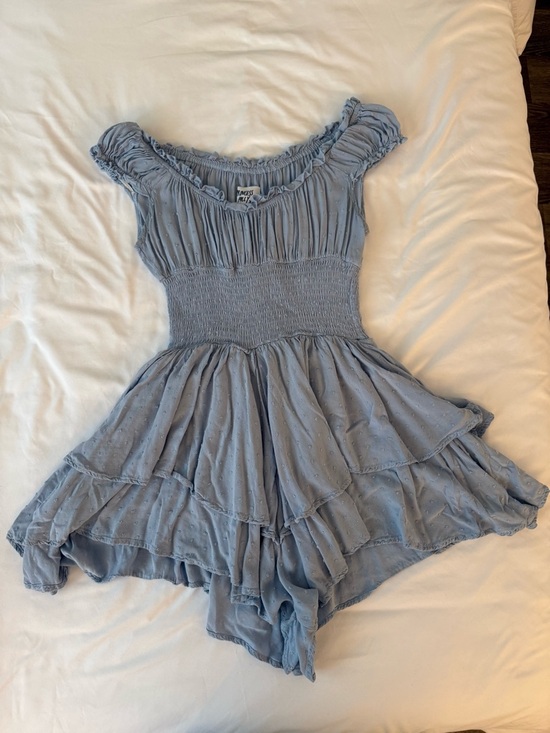 Princess Polly Dresses & Skirts - Princess Polly Love Galore Romper Light Blue in US4